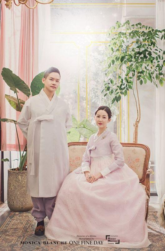 개그맨 김형인 웨딩화보 <해피메리드컴퍼니, 원파인데이스튜디오 제공>